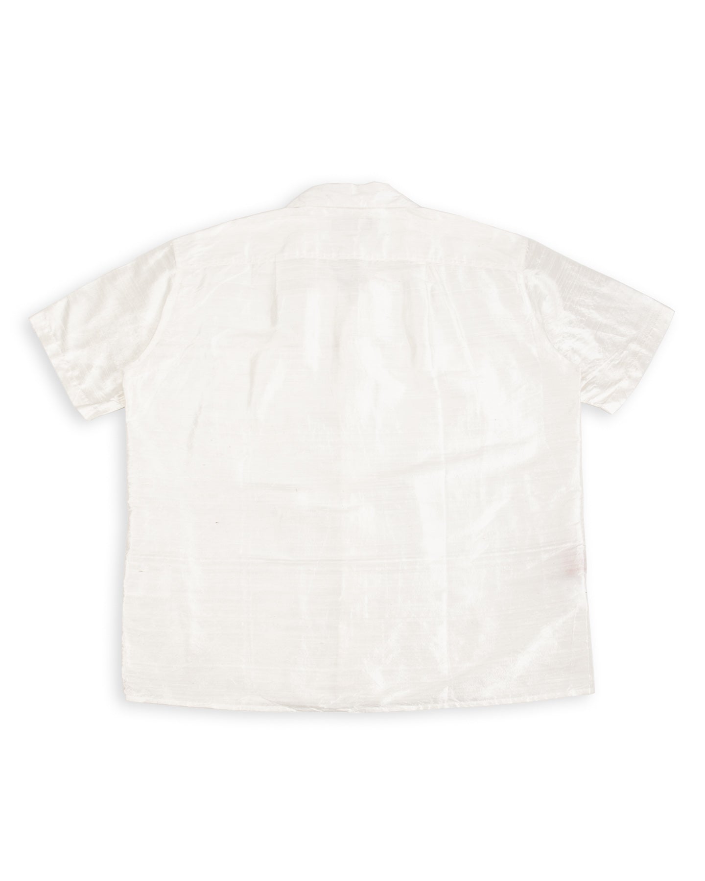 Monitaly 50's Milano Shirt - White Dupion Silk - Standard & Strange